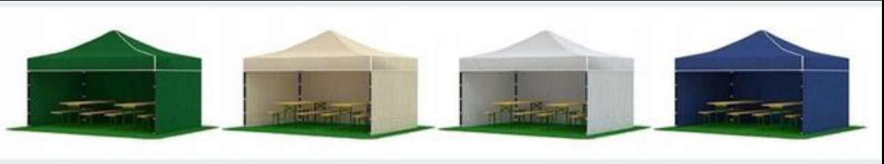 Gazebo 3 x 4.5 m Green