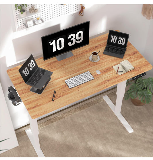 Height Adjustable Electric Standing Desk - 120x60 cm
