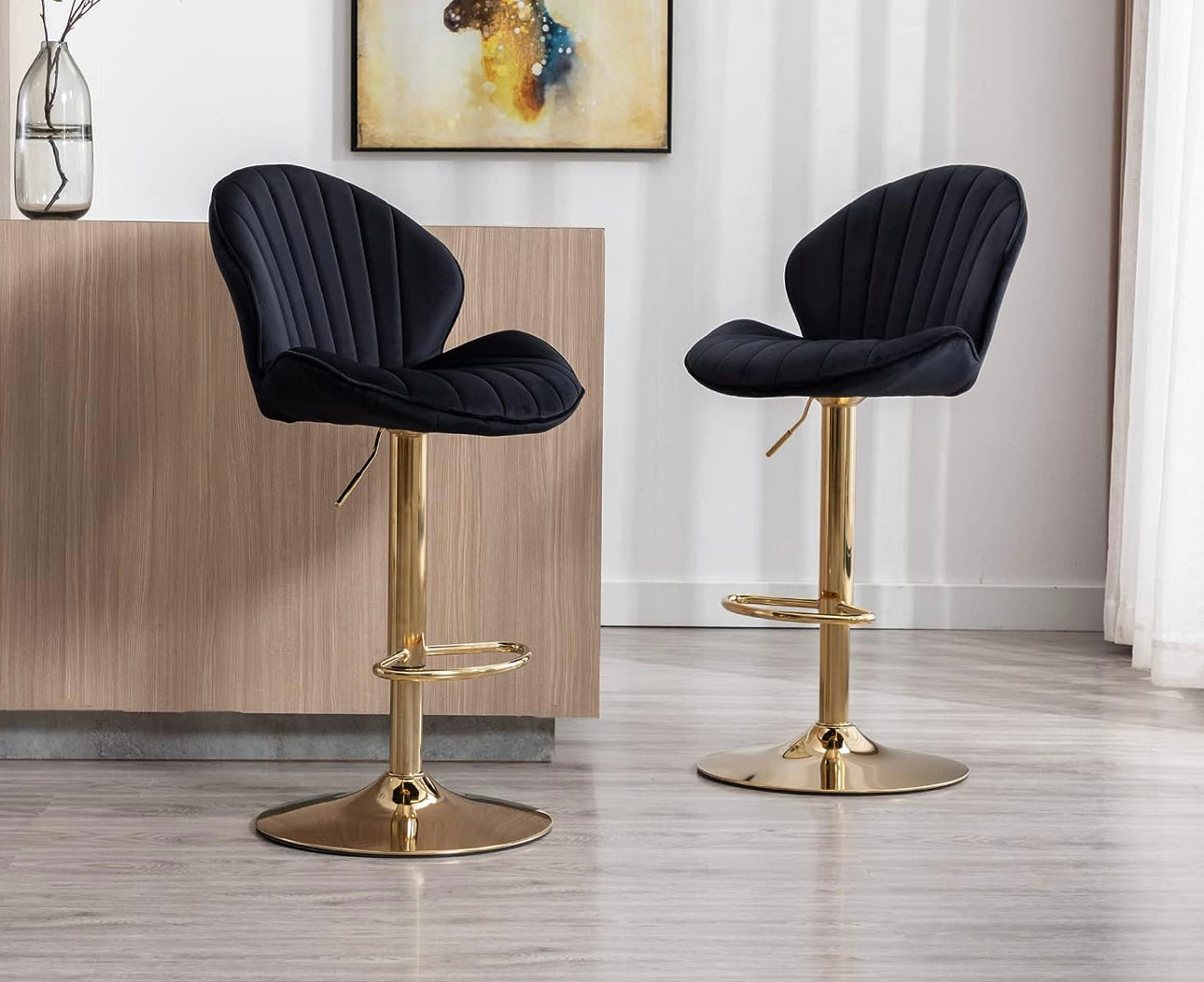 Velvet Bar Stools