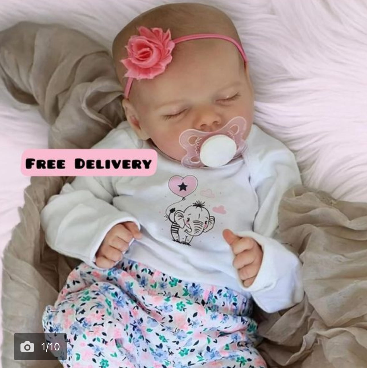 Reborn dolls - 17-Inch Handmade Realistic Baby doll