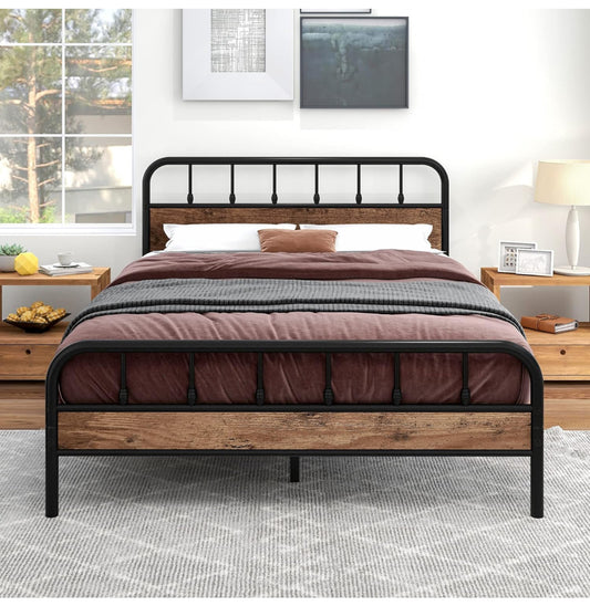 King Size Metal Bed Frame