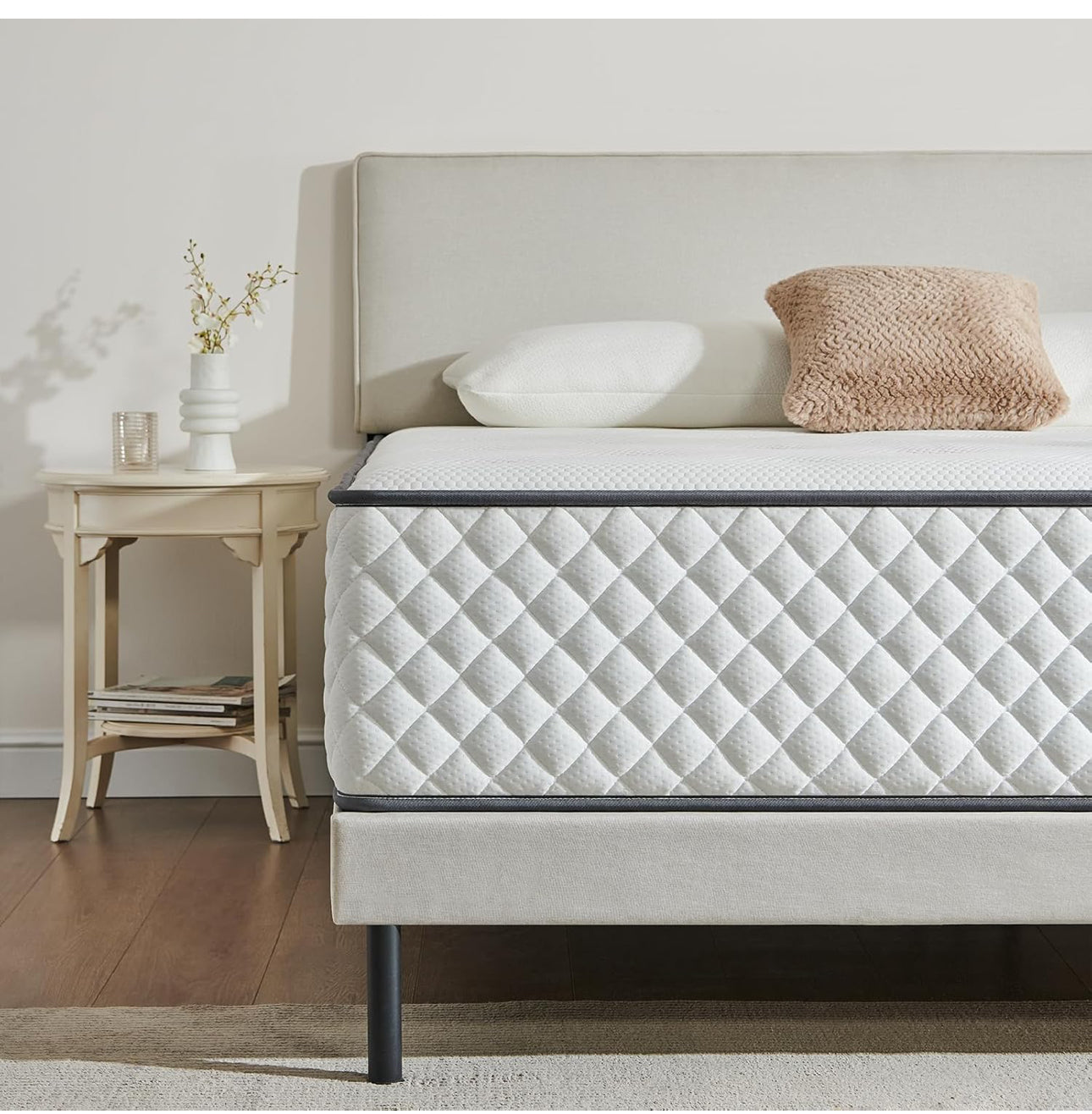 Single Mattress | 7-Zone Hybrid Pocket Spring Medium-Firm Bed Mattress