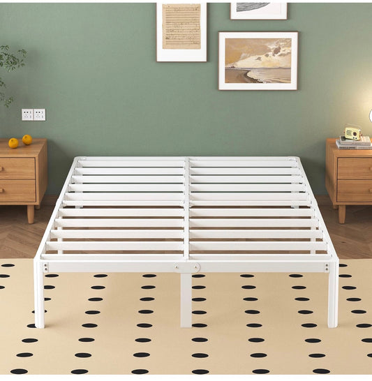 6ft Super King Bed Frame 30.5 cm High with Rounded Corner Legs