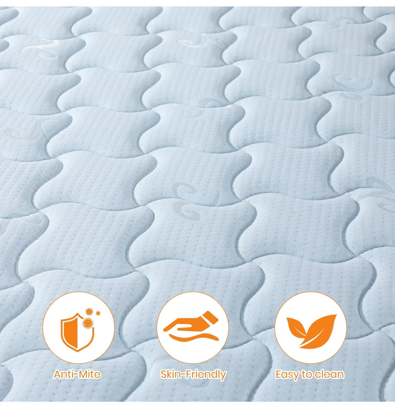 King Size Hybrid Spring and Memory Foam Mattress