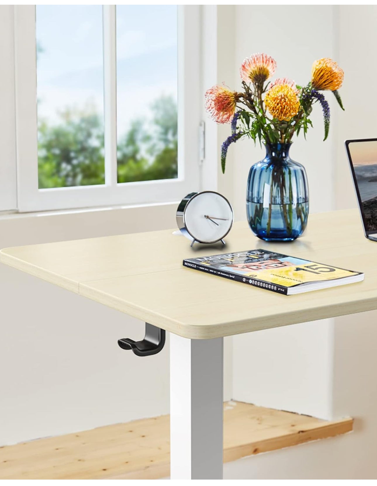 Electric Standing Desk Height Adjustable 100 x 60cm
