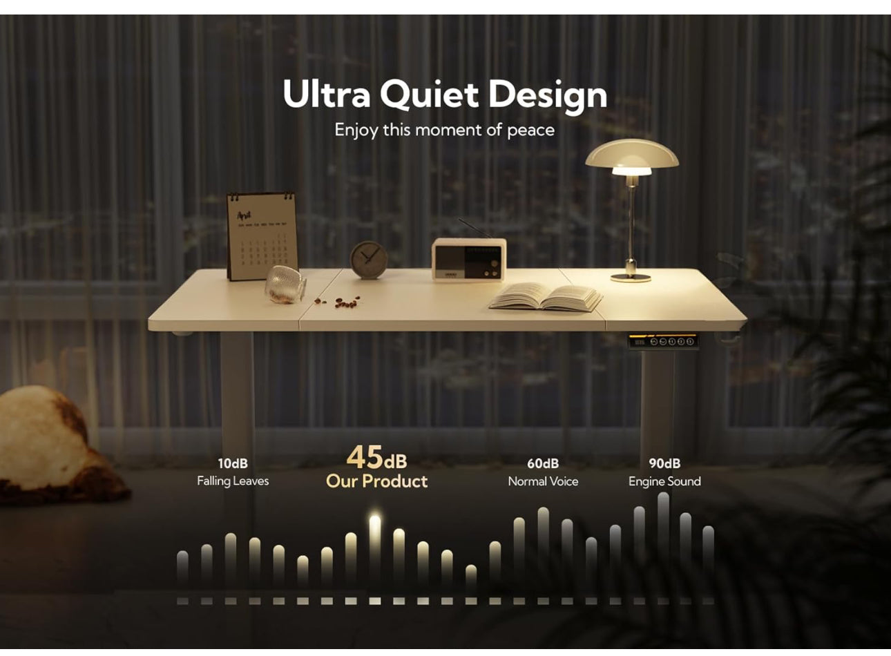 Electric Standing Desk 120x60 cm