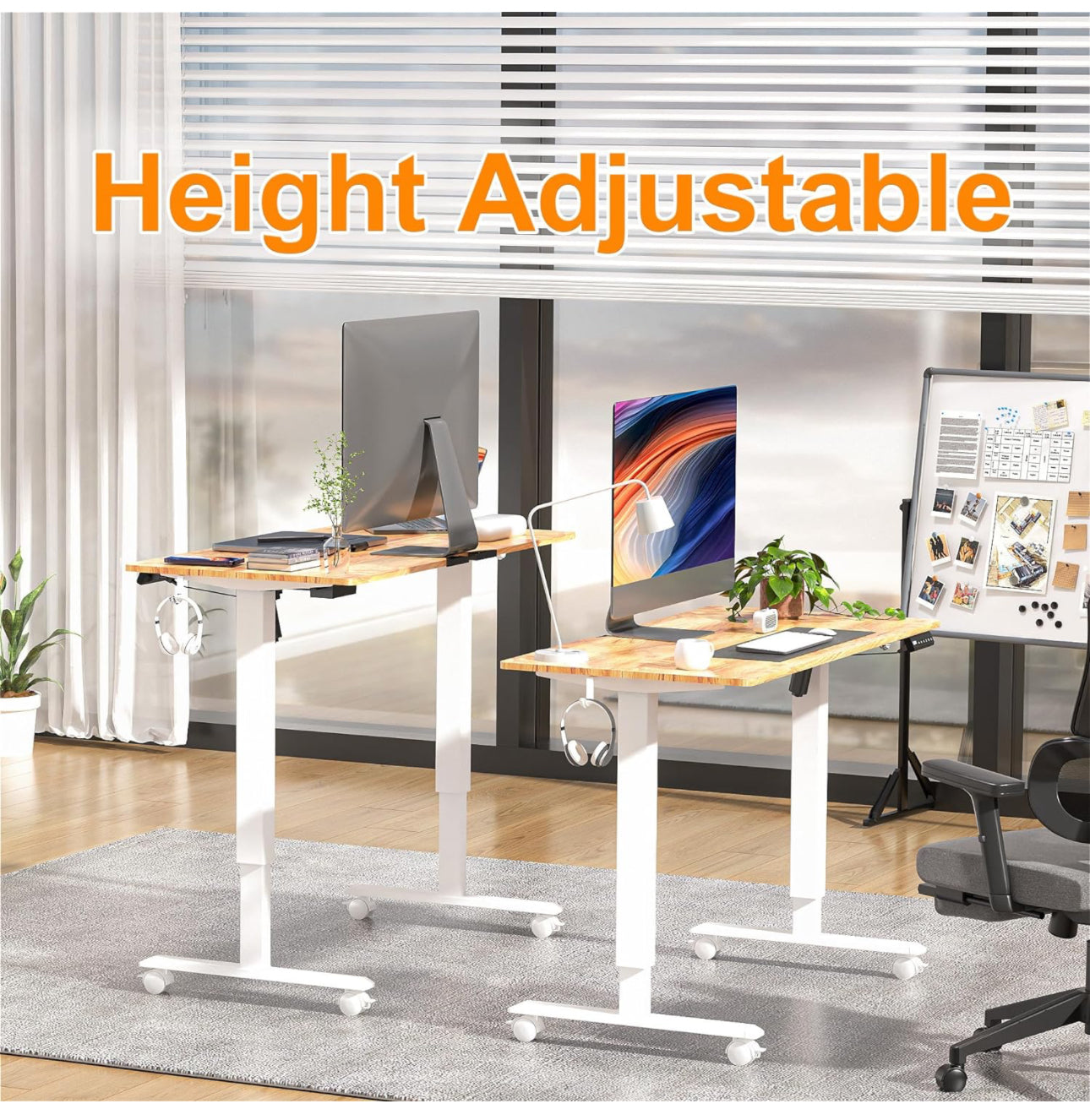 Electric Standing Desk - 120x60 cm