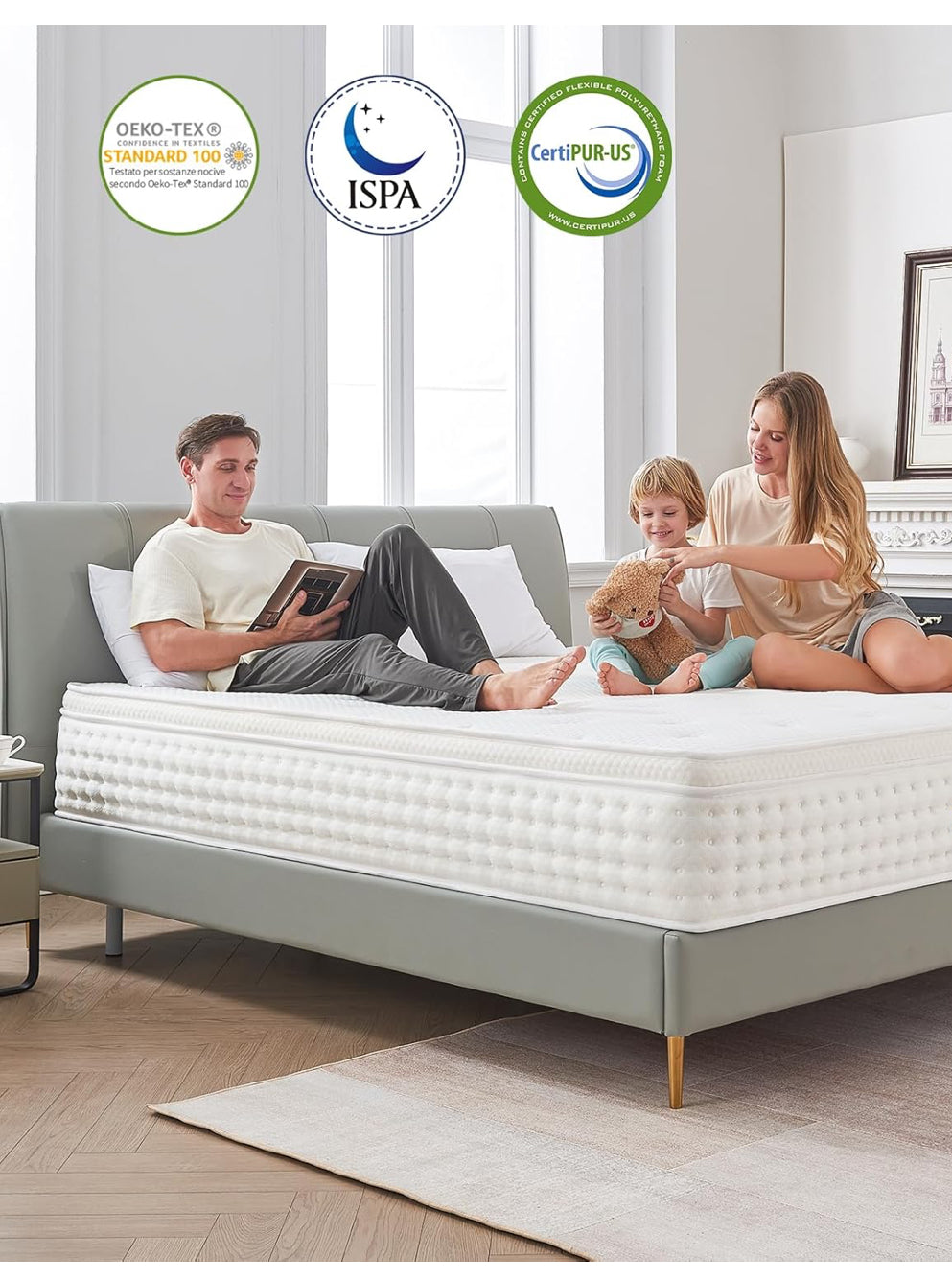 King Size Mattress,10.2 INCH