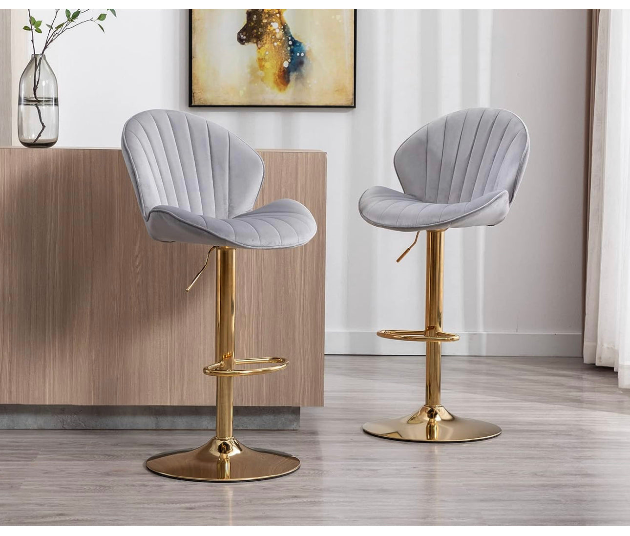 Velvet Bar Stools