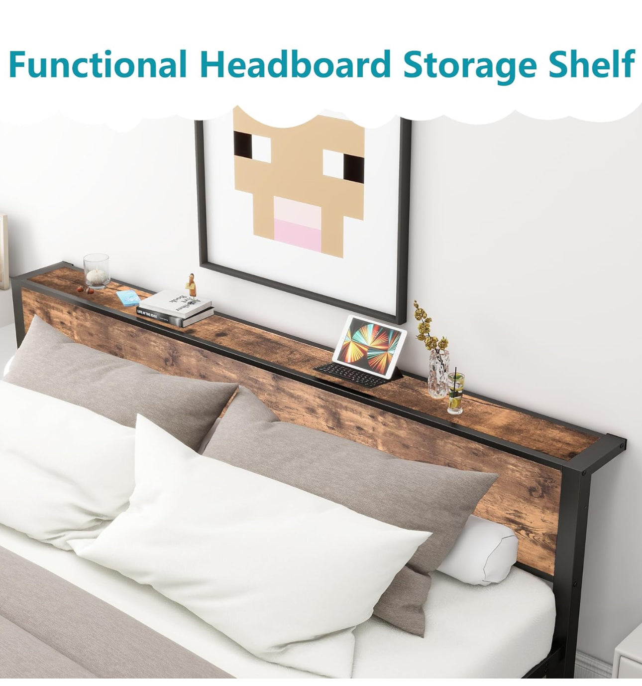 King Size Bed Frame Metal