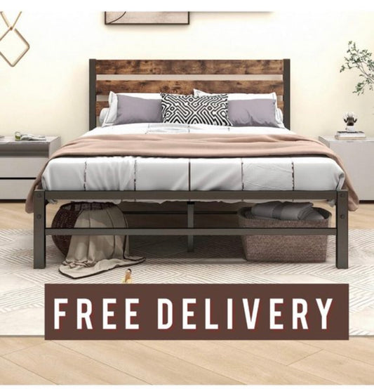 Double Metal Bed Frame