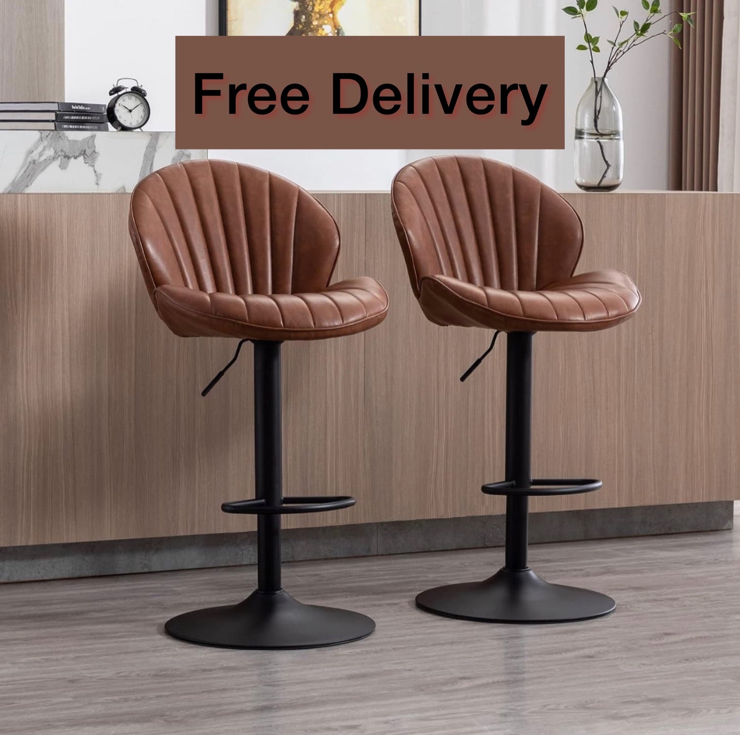 Set of 2 Breakfast Bar Chairs