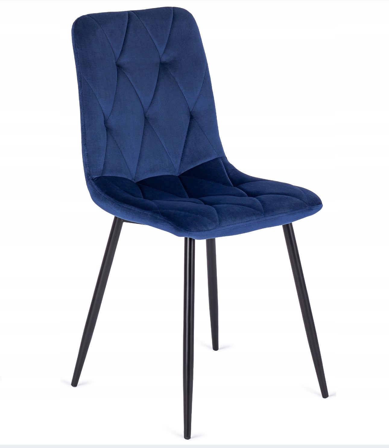 Set of 4x Velvet Upholstered Chair for Dining Room