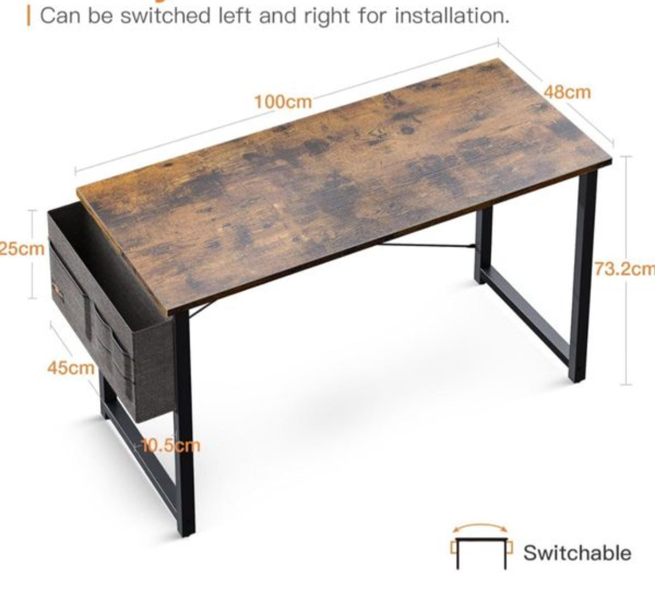 Computer Desk 100 x 48 cm