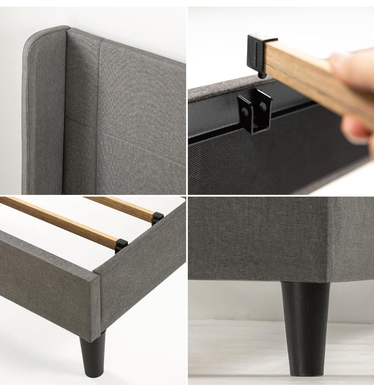 Double Bed frame  Bed 135x190 cm  25 cm Height