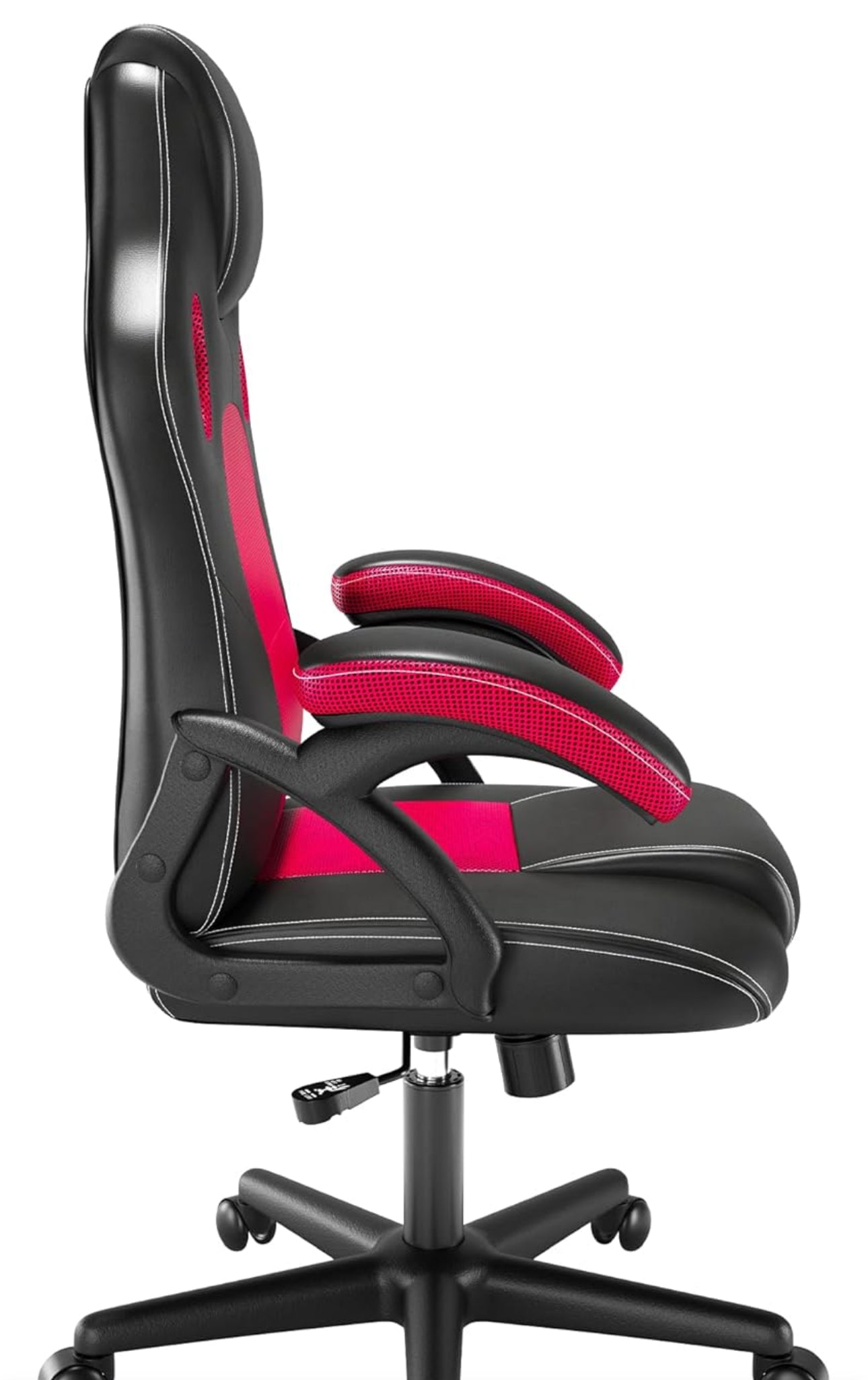 Office chair high back seat with breathable mesh insert padded armrests tilt adjustment durable base