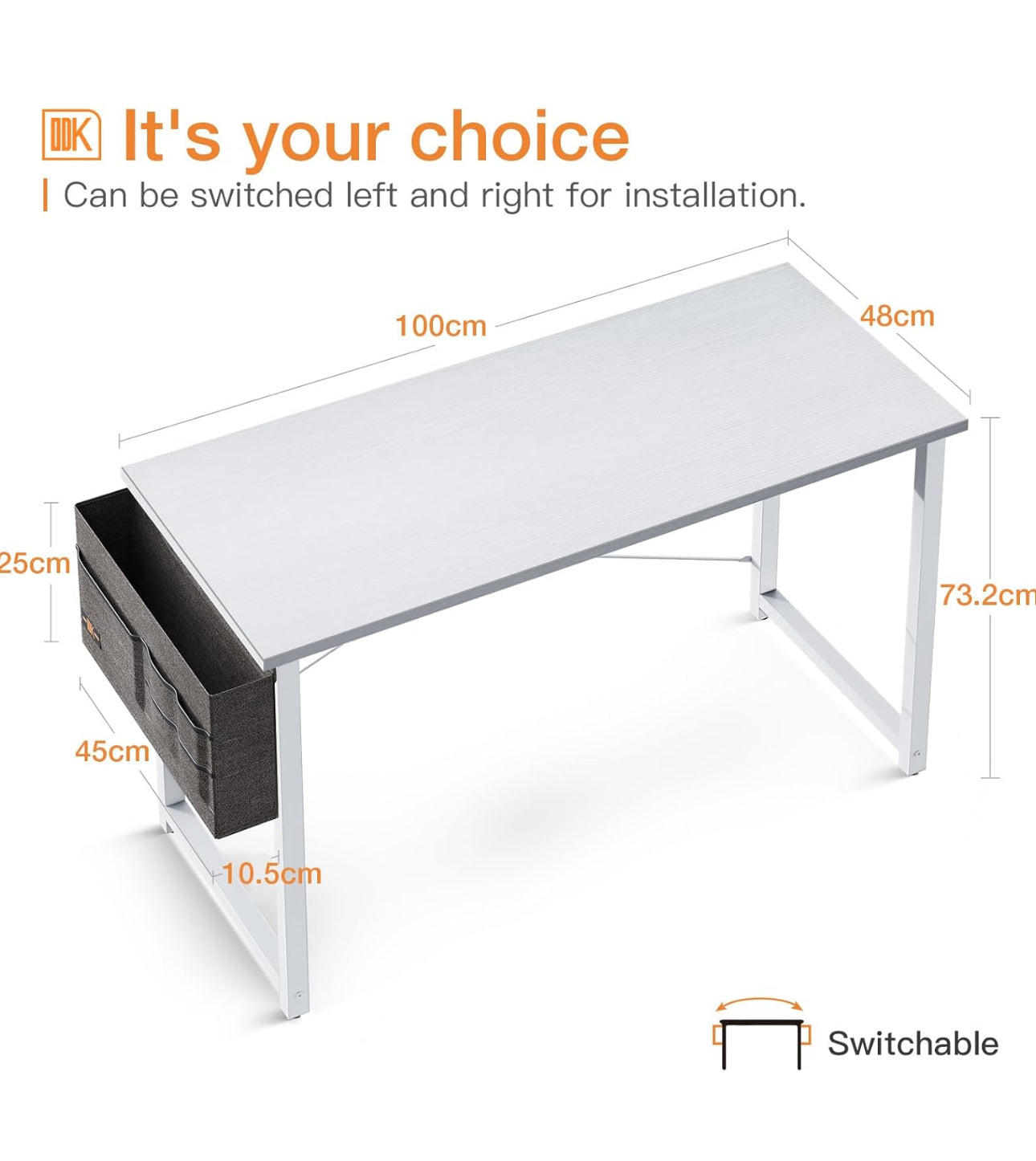 Computer Desk 100 x 48 cm