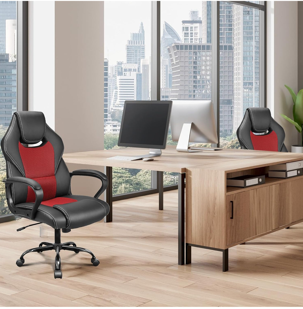 Office Chair Racing Style Blue