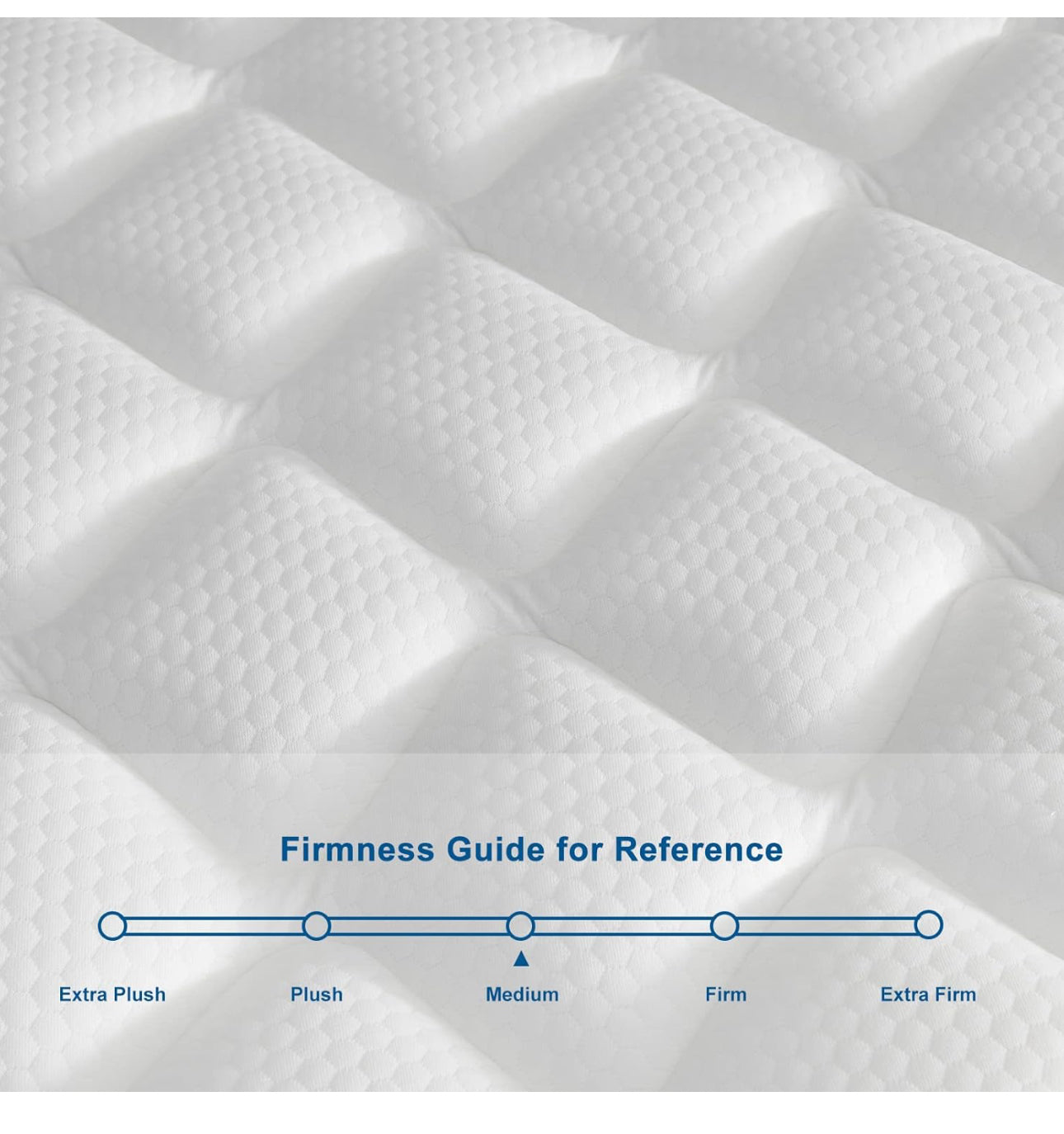 Double Mattress 4FT6 Hybrid Pocket Sprung Memory Foam Mattress.