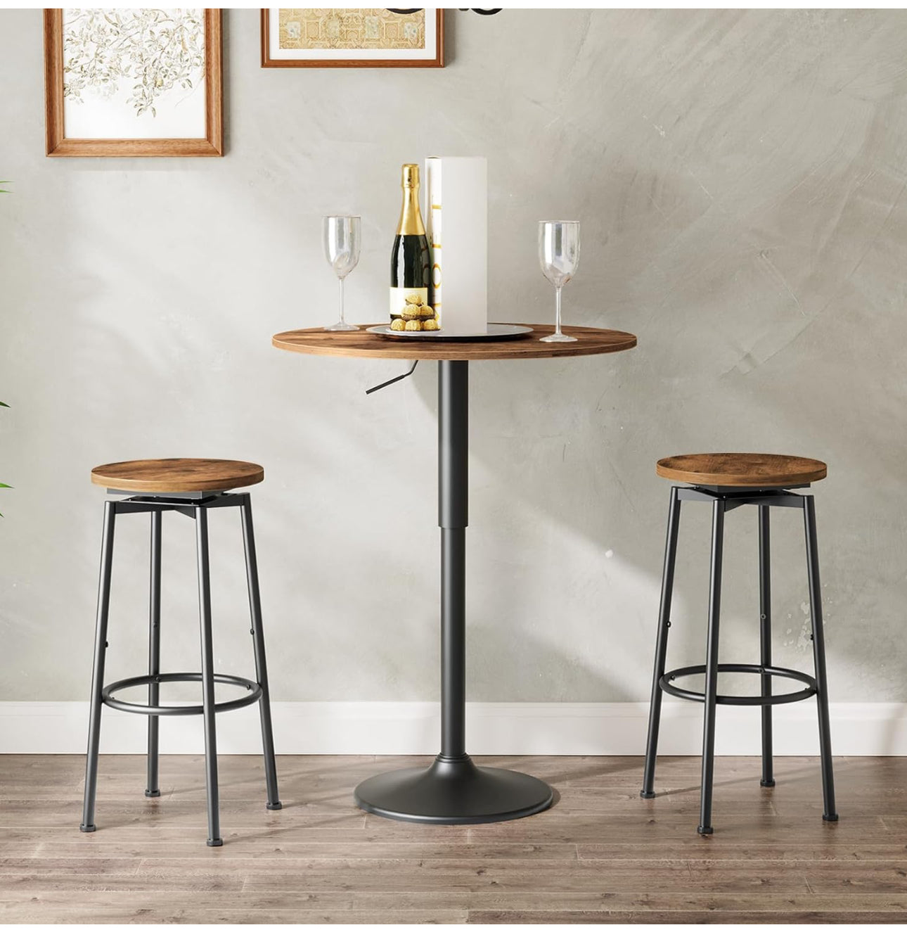 Swivel Bar Stools Set of 4