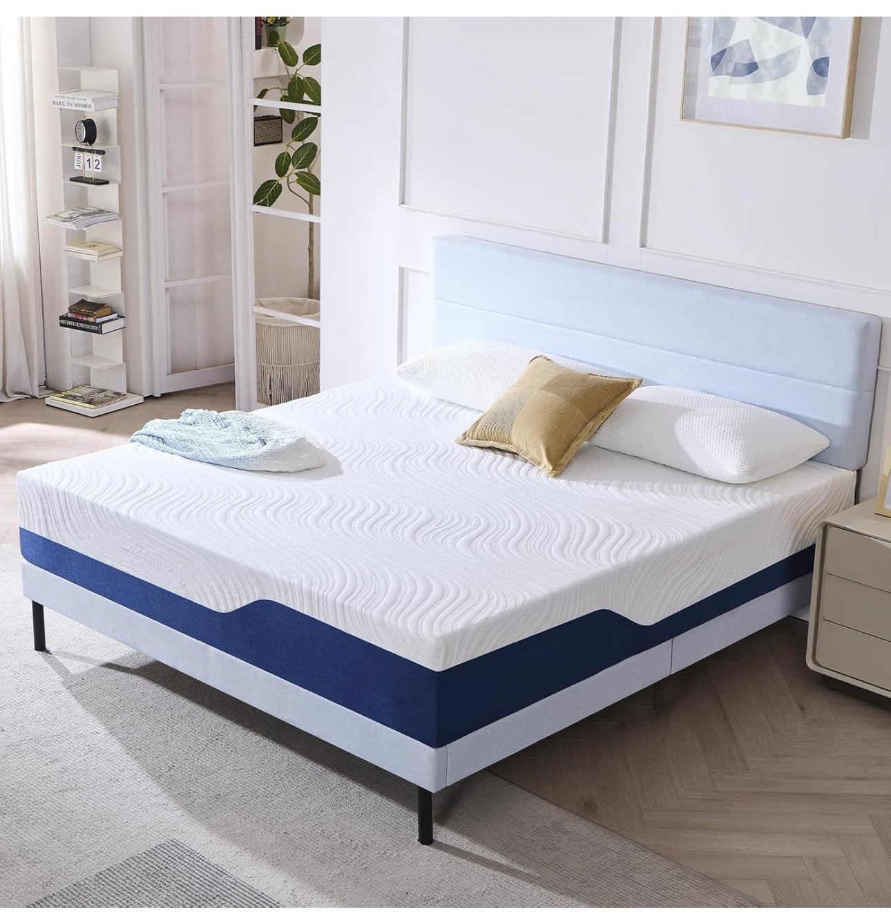 Double Mattress (135x190x20cm) – 20cm Medium Firm Memory
