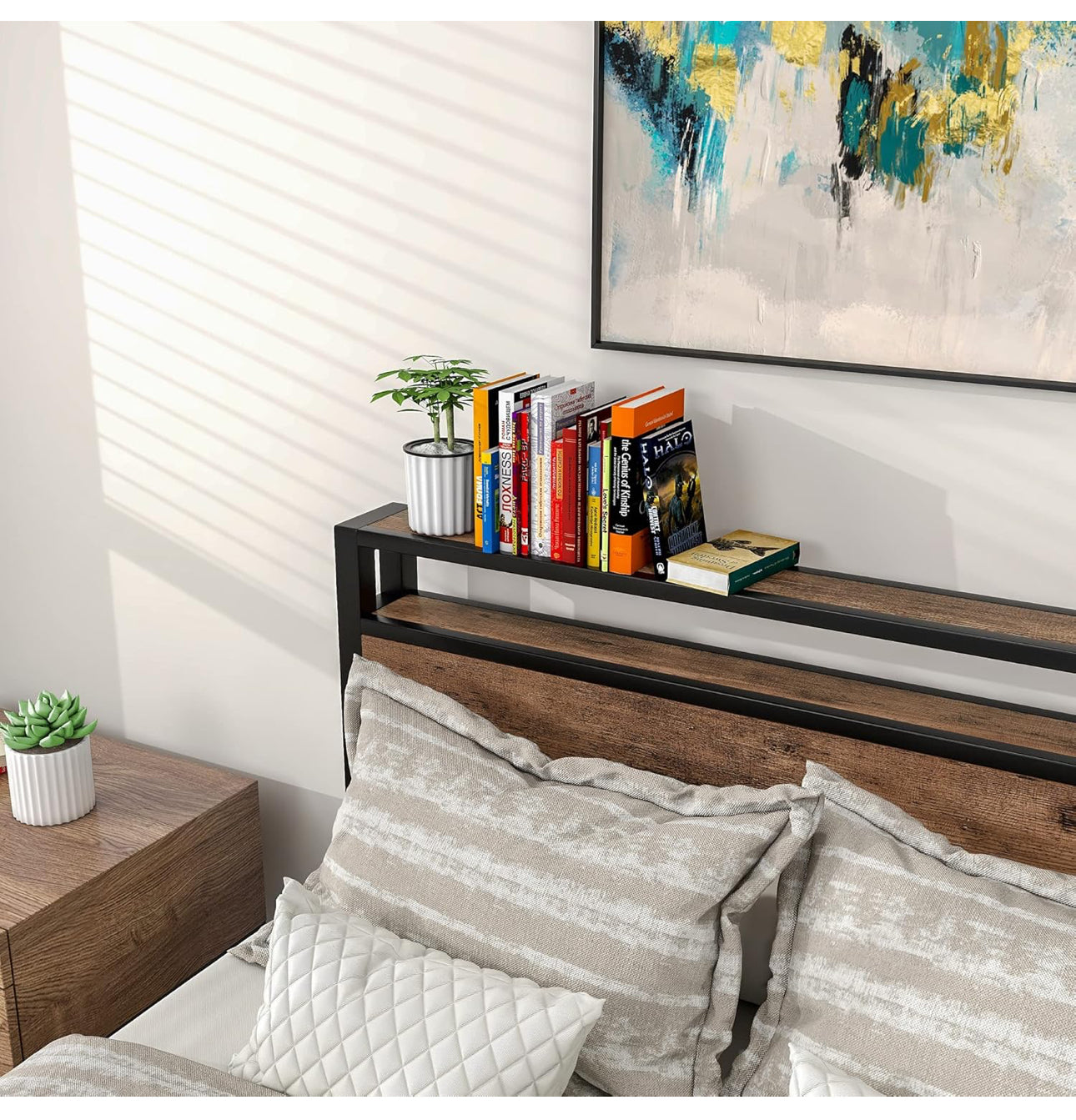 Double size bed frame