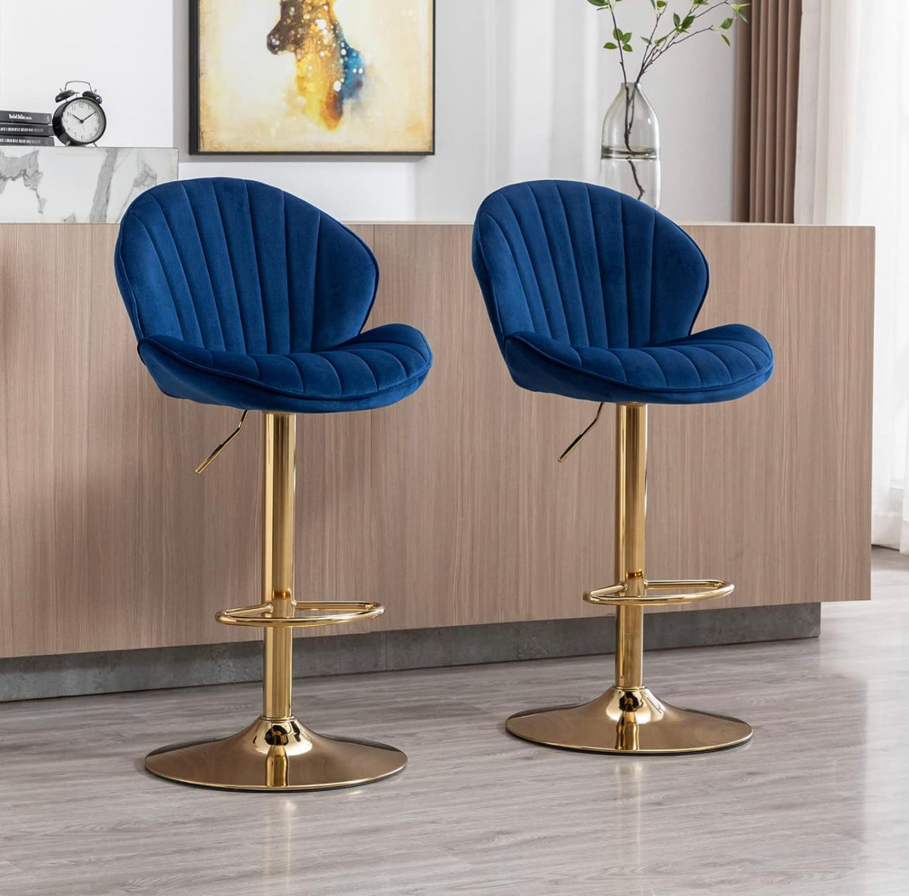 Velvet Bar Stools