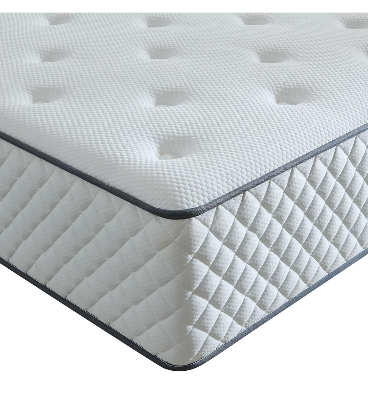 King Mattress | 7-Zone Hybrid Pocket Spring Medium-Firm Bed Mattress
