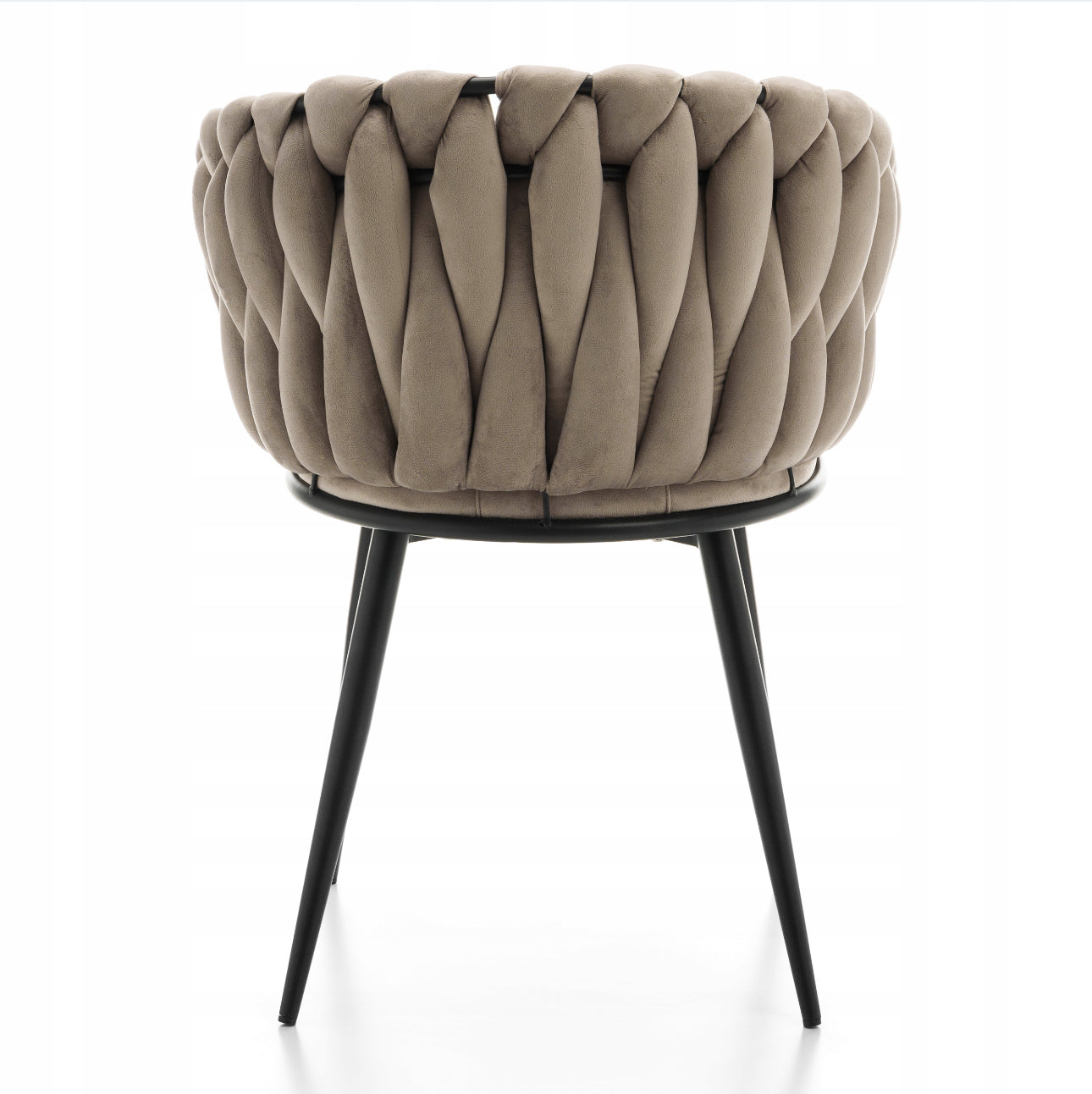 Set of 4 GLAMOR LIVING ROOM VELOR MODERN LATINA UPHOLSTERY CHAIR