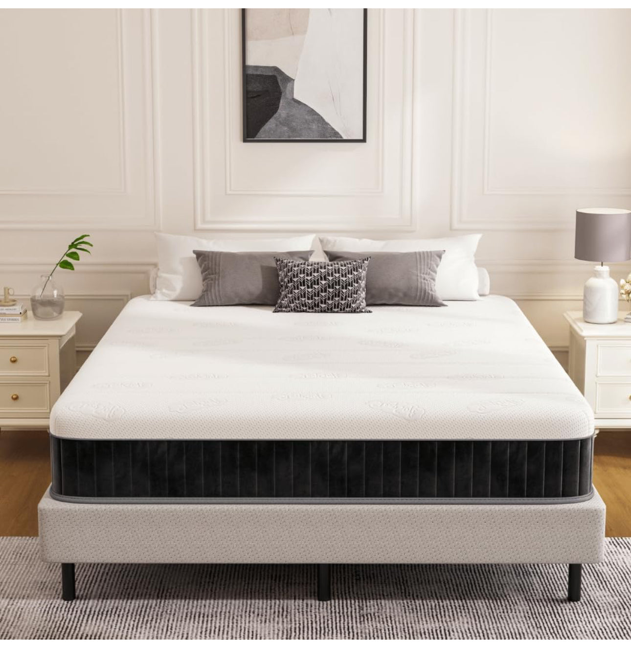 3FT Single Mattress 90x190cm  – 25cm Thick Pocket Sprung