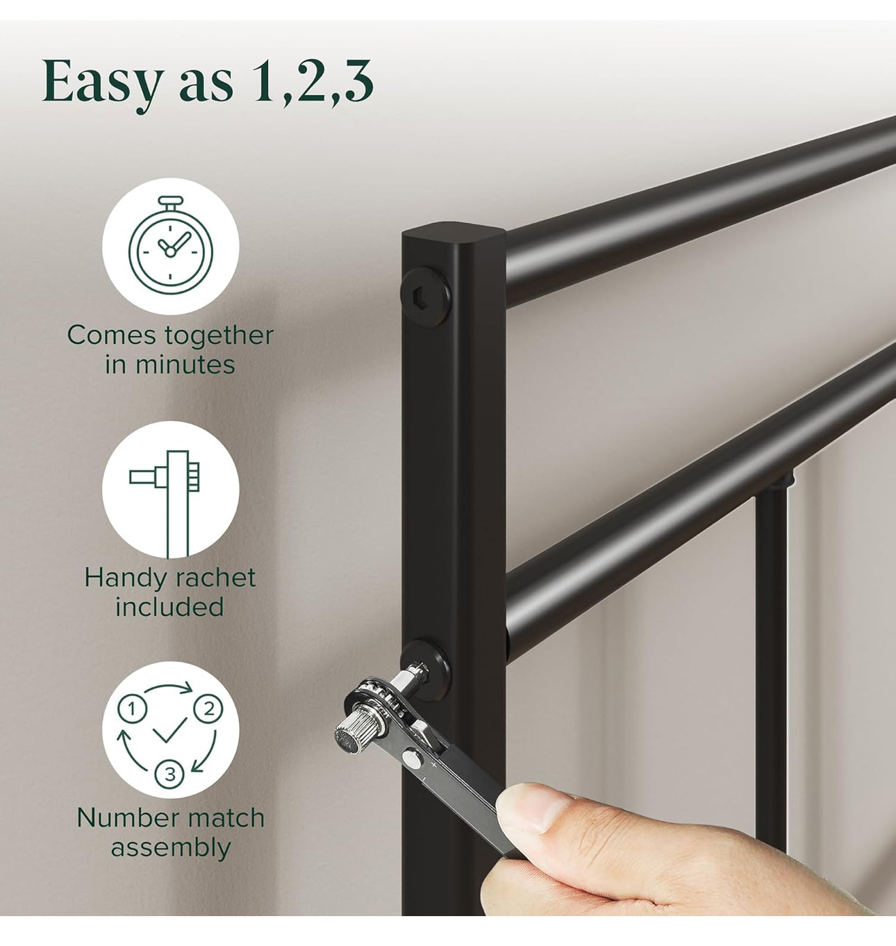 Double Bed Frame – Bed 190x135 cm