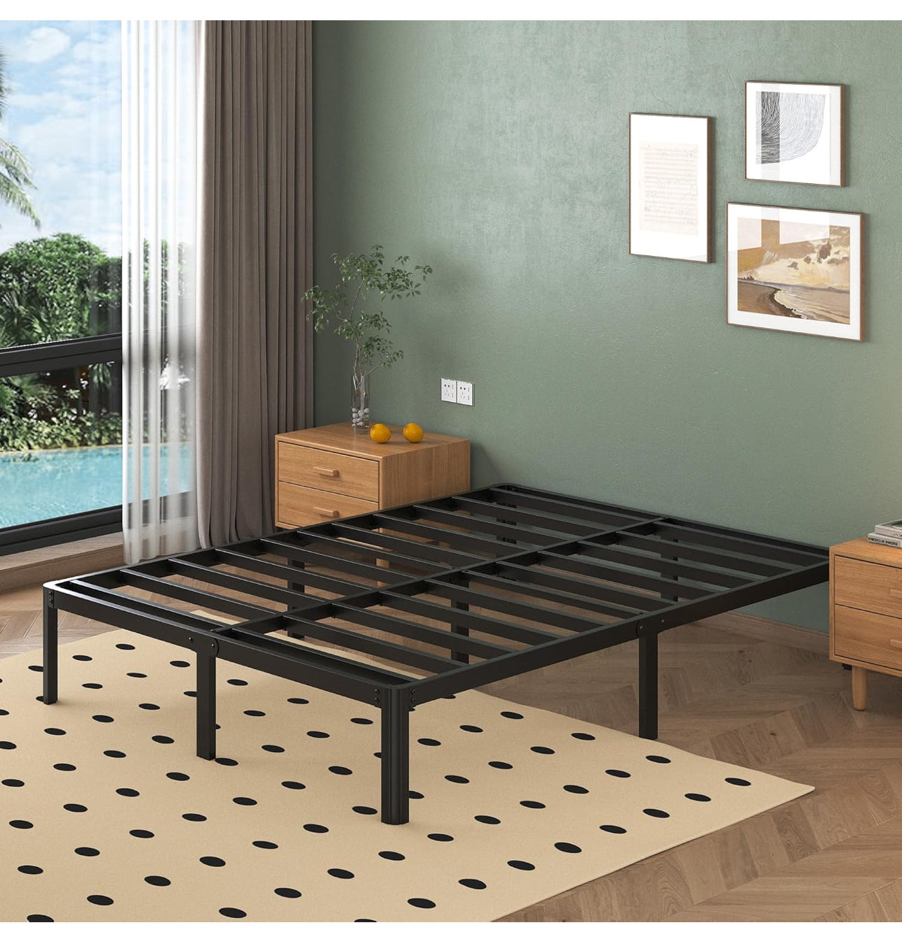 Double Bed Frame 4ft6