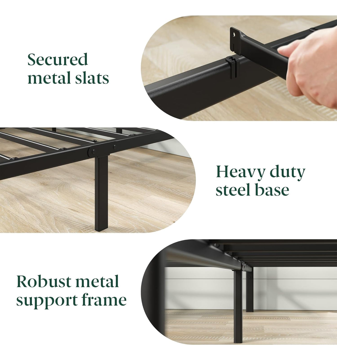 Single Bed Frame  Bed 90x190 cm