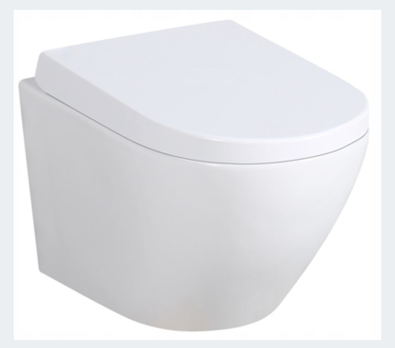 Toilet Concealed Set 7in1 Geberit Frame + Duo Rimless Wc + Board + Button
