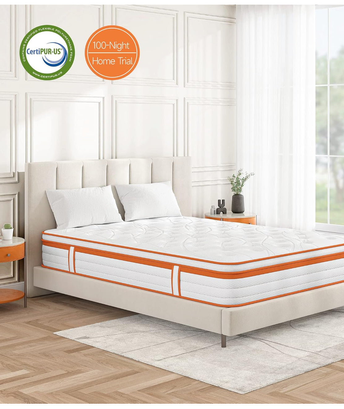 Small Double Mattress 4FT, 10 Inch Gel Memory Foam