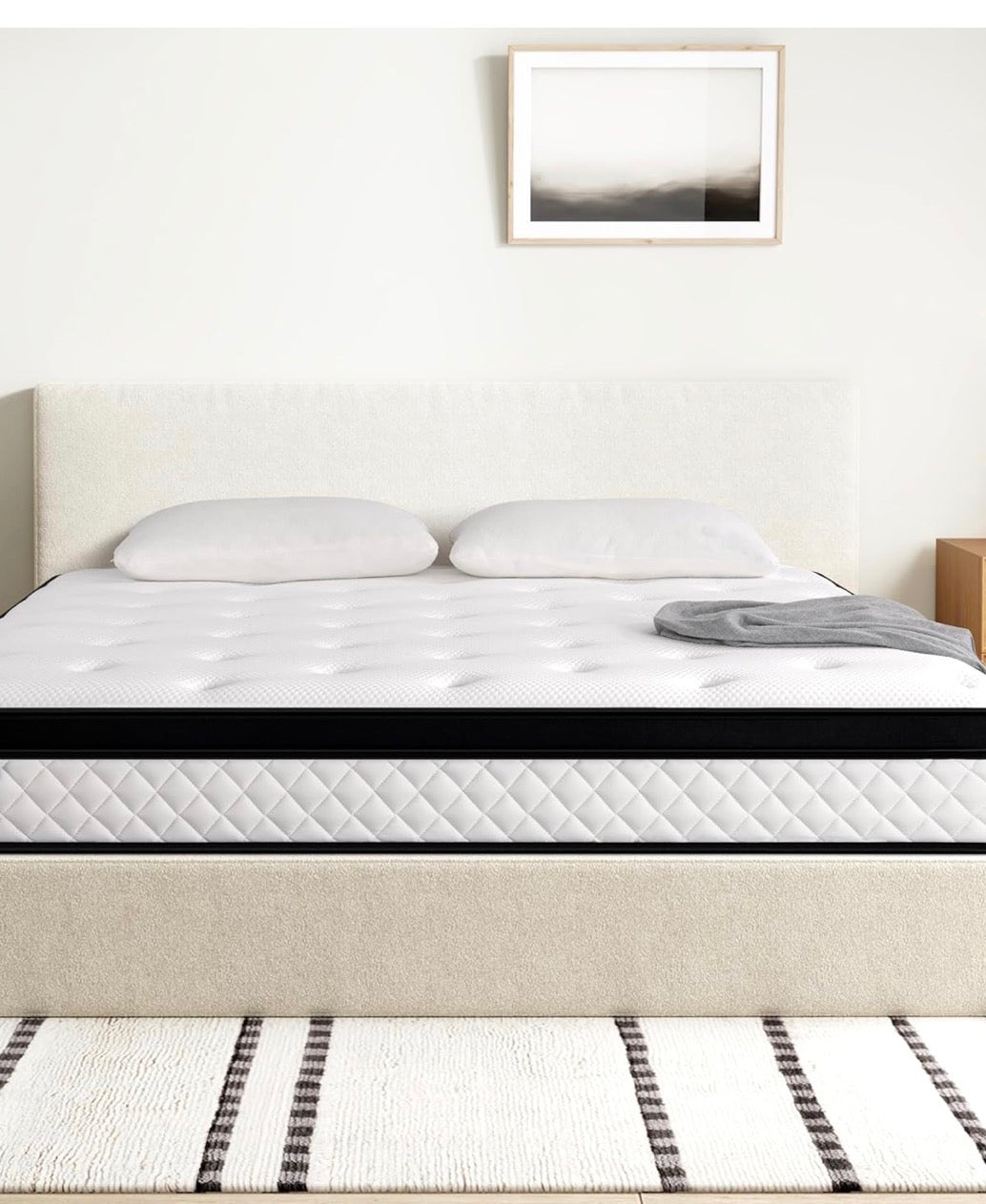 Small Double Mattress, 22CM Gel Memory Foam Pocket Sprung Mattresses