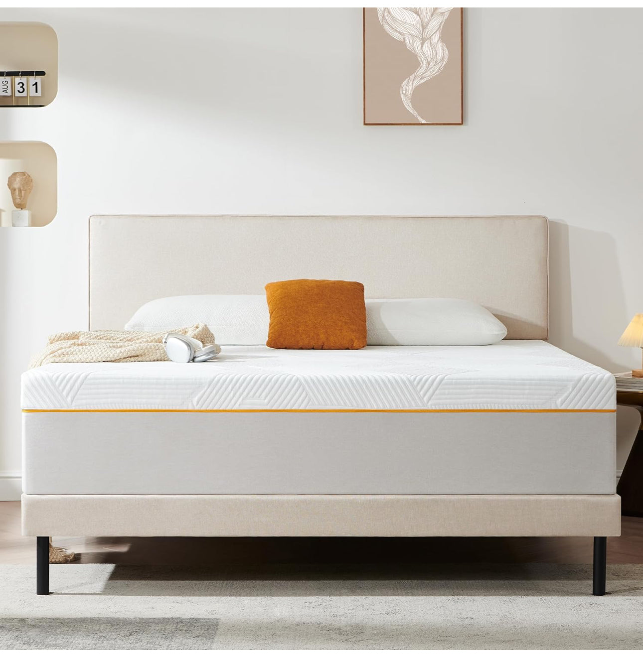Super King mattresses, Super King Memory Foam Mattress, High-Density, Hypoallergenic and Breathable