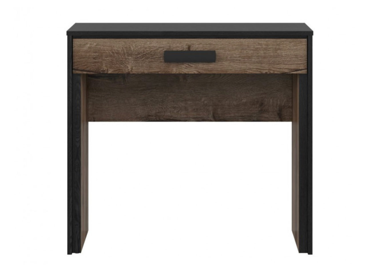 Desk Dressing Table with Drawer Storage Space Console Unit Oak/Black Effect