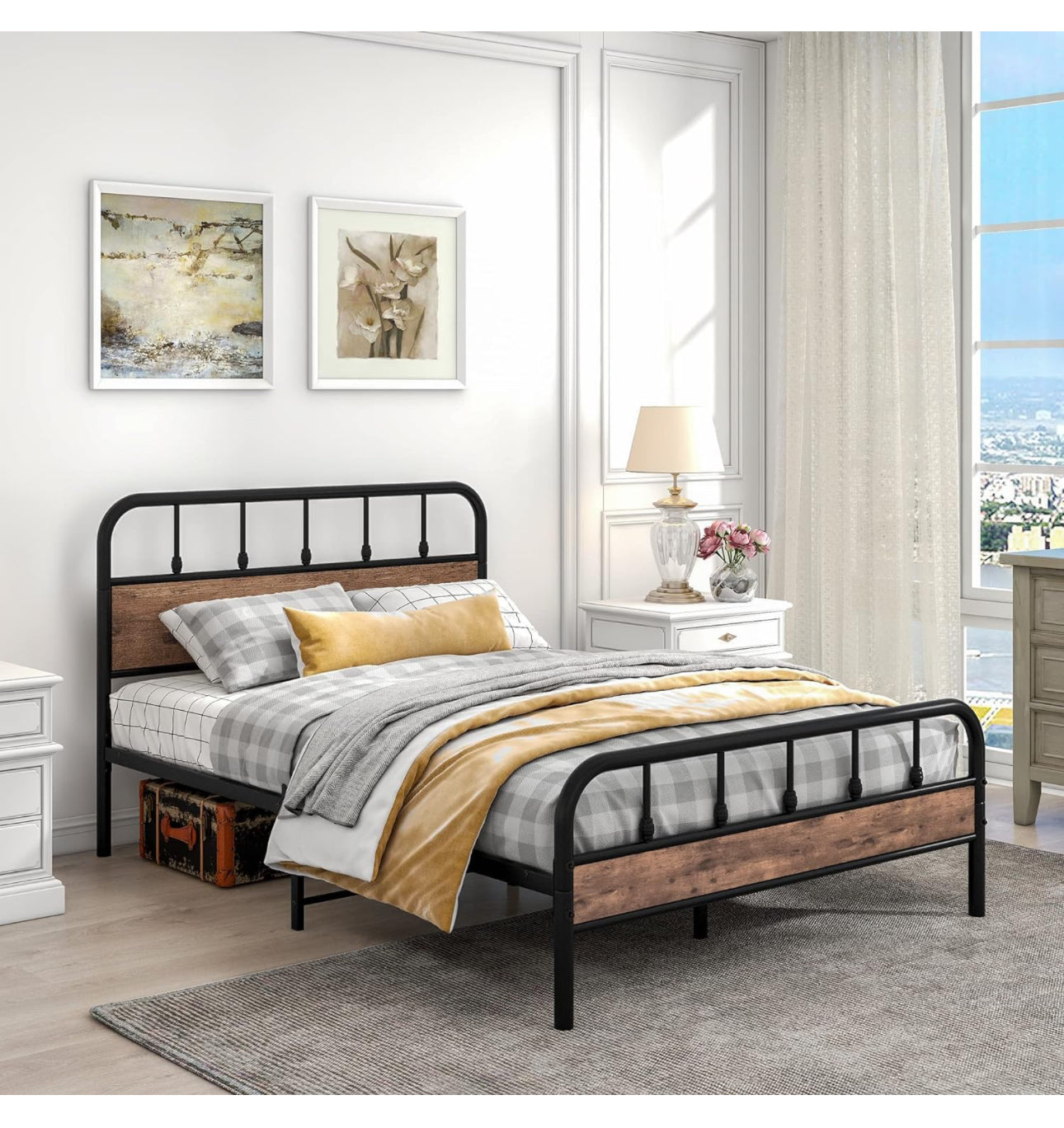 Double Size Metal Bed Frame