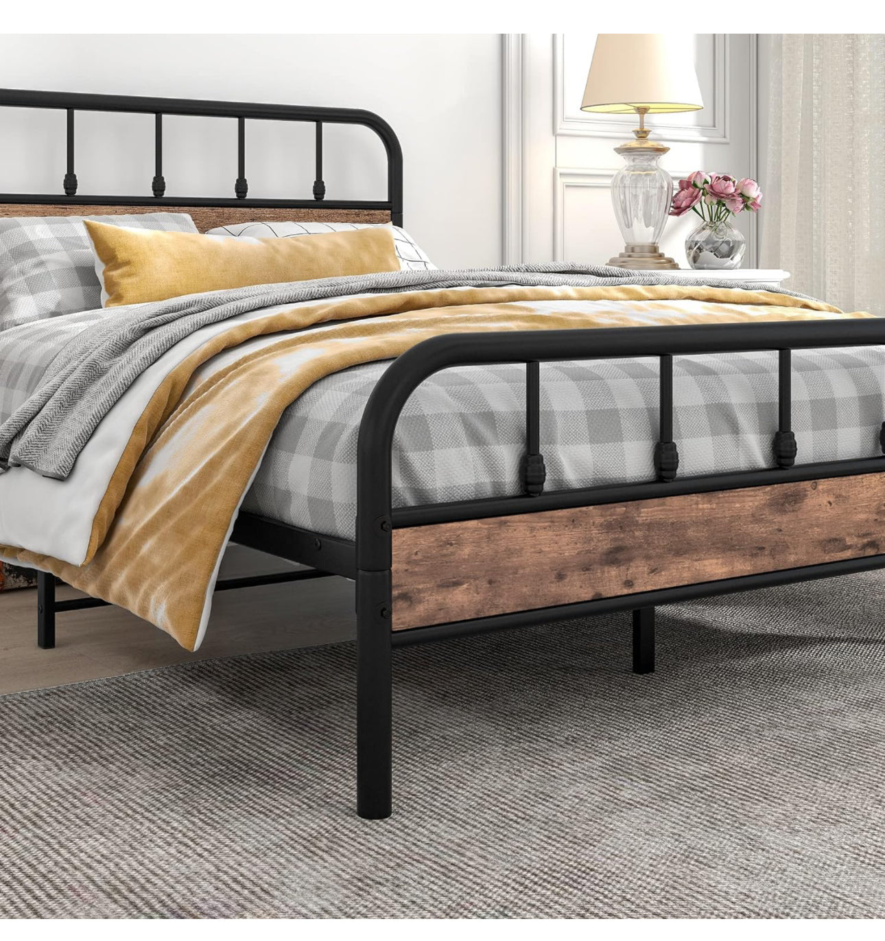 Double Size Metal Bed Frame