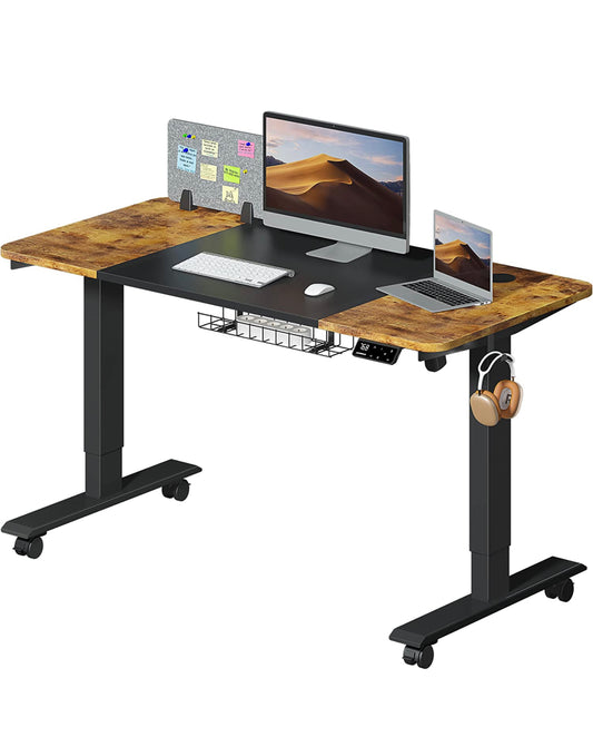 Electric Standing Desk Brown