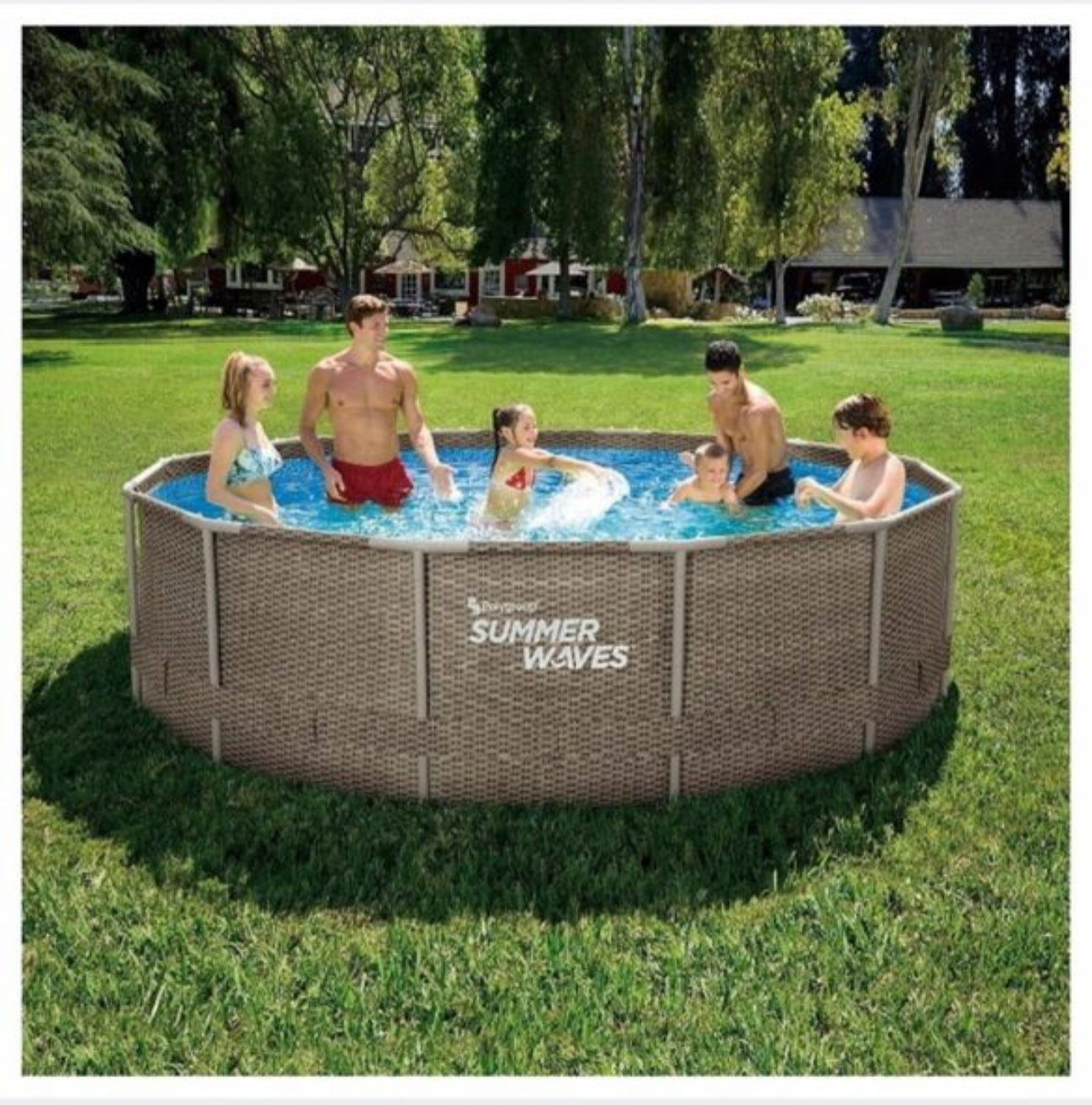 Rectangular Pool Set 366 x 366 cm