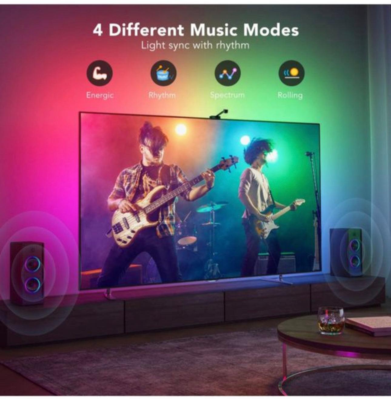 WiFi LED TV Backlights with Camera