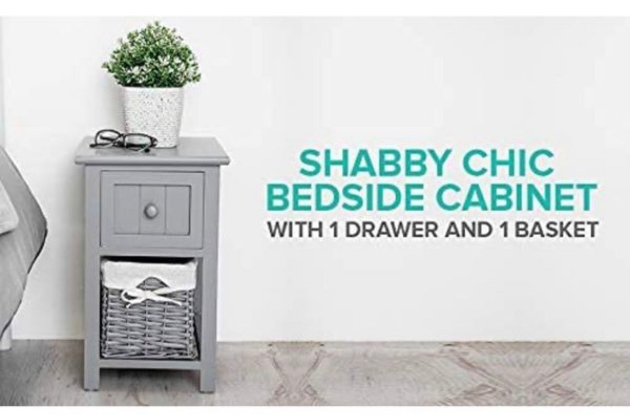 set of 2 bedside
