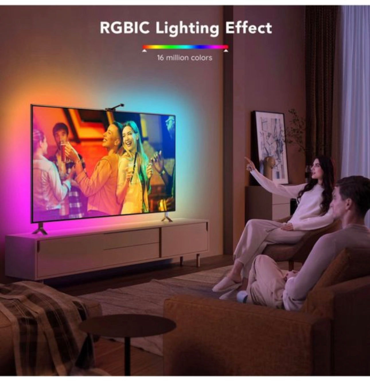 WiFi LED TV Backlights with Camera