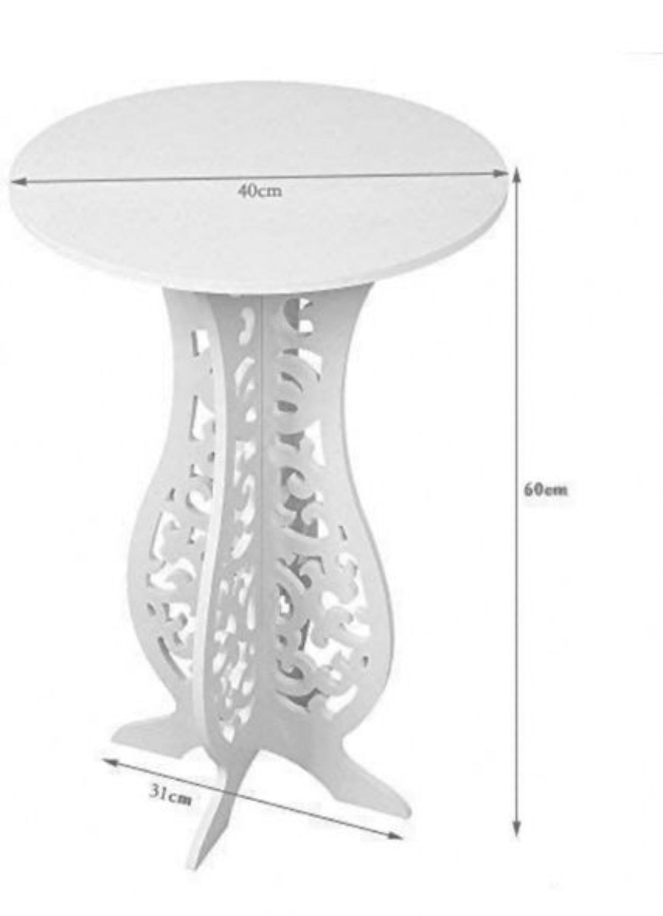 White Small Coffee Table