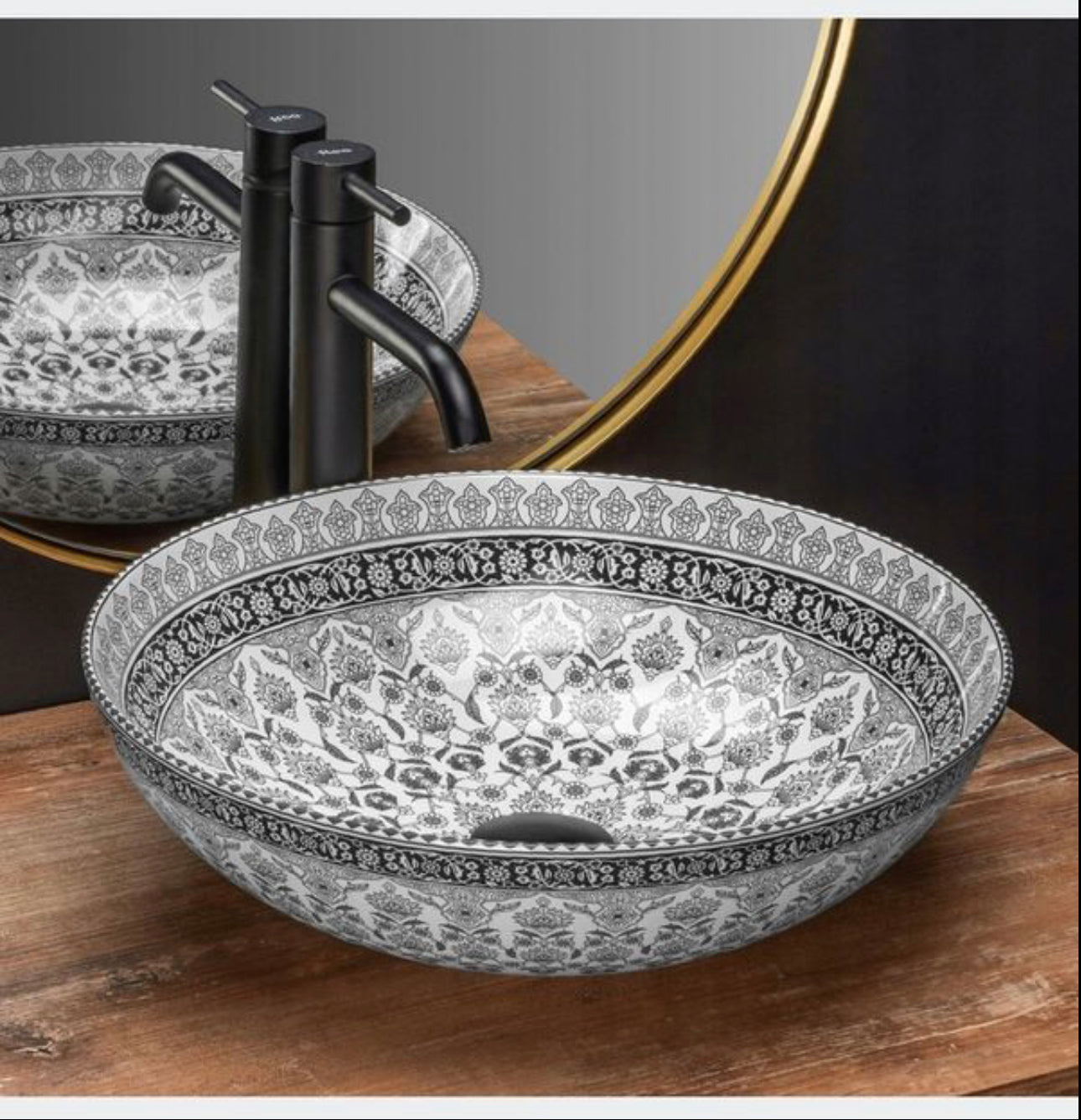 All in one washbasin+tap+plug