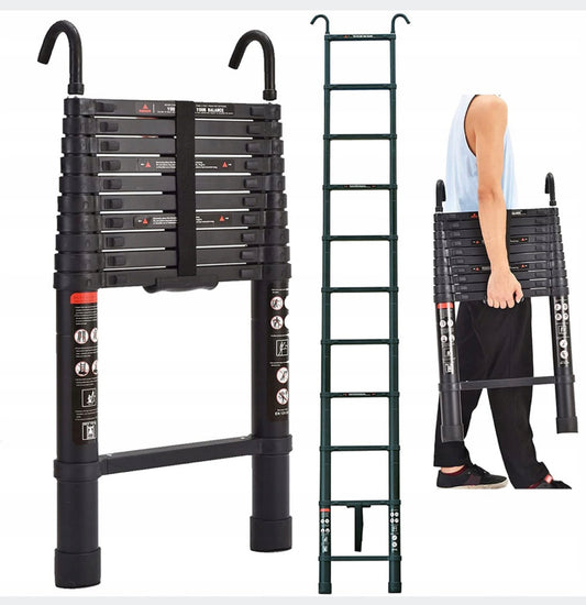 Ladder  3,2 m aluminum up to 150 kg