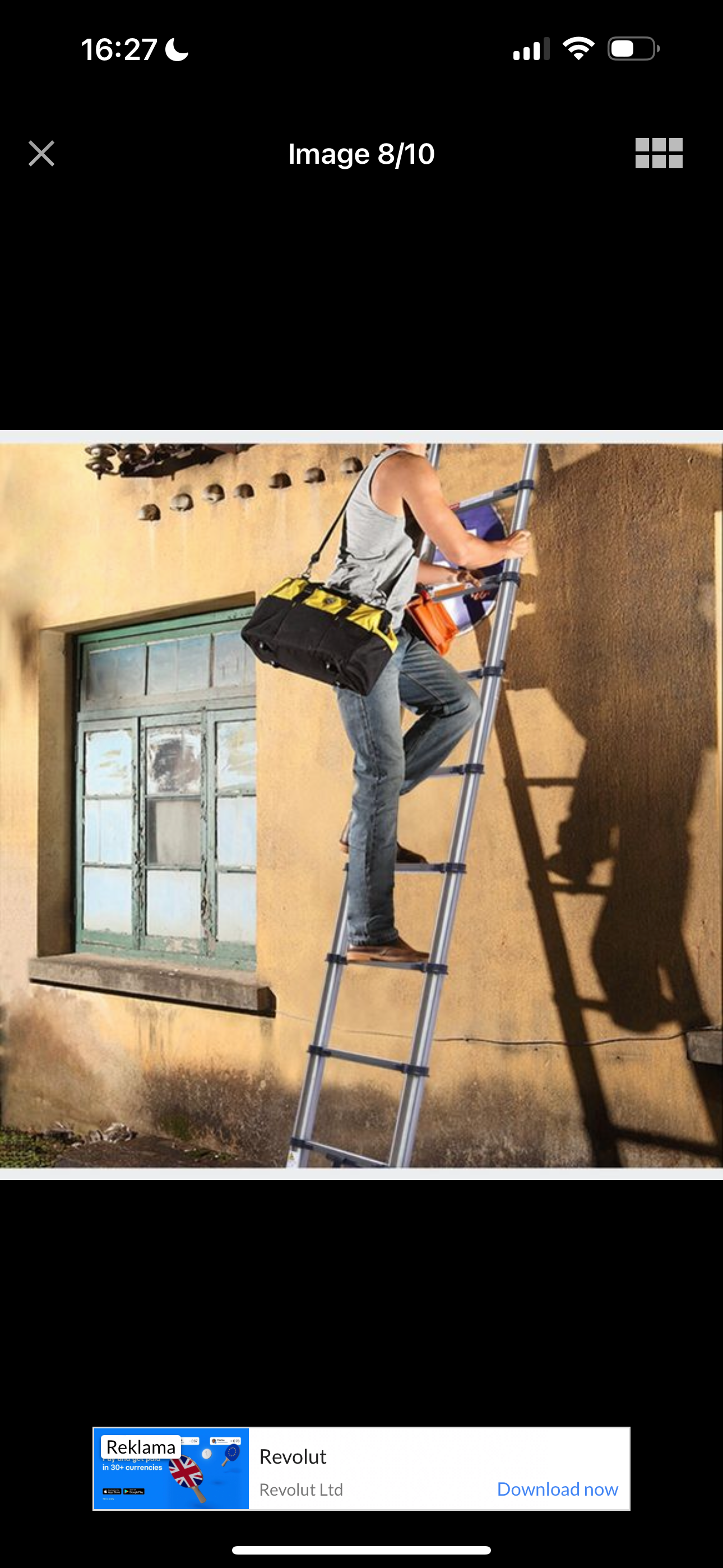 3,2 M Foldable Telescopic Ladder