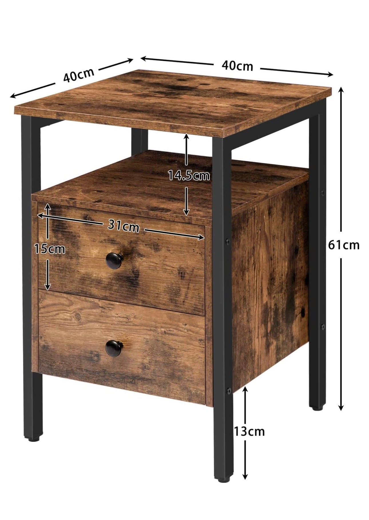 Set of 2 nightstands
